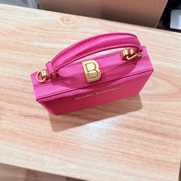 Brandon Blackwood Slim Trunk - Hot Pink Satin - Picture 2 of 4